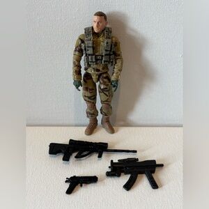 Gi Joe The Rise of Cobra Conrad Hauser Duke Action Figure Desert Ambush loose